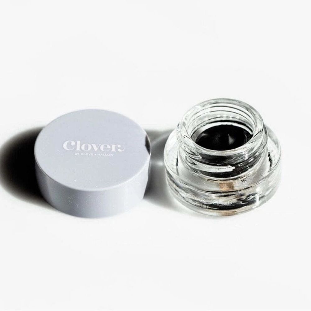 Clover All Lined Up Gel Eyeliner Cruelty-Free & Vegan Eye Makeup, Black, NEW